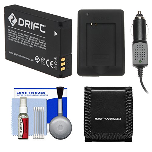 Drift-Innovation-Li-ion-Battery-for-Drift-HD-Ghost-Ghost-S-with-Cradle-Charger-Accessory-Kit-0