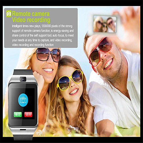 ELEGIANT-GV18-Smart-Bluetooth-30-NFC-Watch-Phone-Camera-TF-Card-Wristwatch-for-Smartphones-IOS-Partial-functions-iphone-55S6-Android-Full-functions-Samsung-S3S4S5S6S6-Edge-Note-234edge-HTC-M8M9-Sony-B-0-3