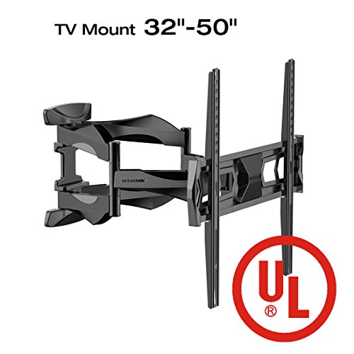 FLEXIMOUNTS-A20-Articulating-Full-Motion-Tilt-TV-Wall-Mount-for-most-of-32-50-inch-SamsungCobyLGTCLHaierVIZIOHisenseSharpSonyToshibaSeiki-LCD-LED-Tvs-0