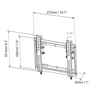 FLEXIMOUNTS-T011-Tilt-TV-Wall-Mount-for-17-42-SamsungCobyLGVIZIOSharpSonyToshibaSeikiTCLHaierHisense-LCD-LED-Plasma-tvswith-free-6FT-HDMI-cable-3-off-purchase-of-2-itemsT011-17-42-0-5