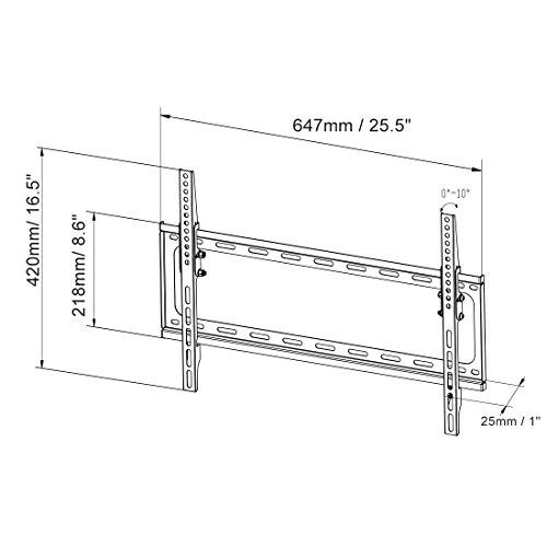 FLEXIMOUNTS-T013-Tilt-TV-Wall-Mount-for-most-32-65-SamsungCobyLGVIZIOSharpSonyToshibaSeikiTCLHaierHisense-LCD-LED-Plasma-tvswith-free-6FT-HDMI-cable-3-off-purchase-of-2-itemsT013-32-65-0-4