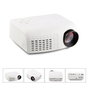 FastFox-E07-Mini-LED-Projector-Full-HD-LCD-100-Lumens-Protable-Home-Theater-Support-HDMI-SD-USB-RCA-VGA-Audio-Video-for-Study-Game-Video-Film-Meeting-White-Color-0-0