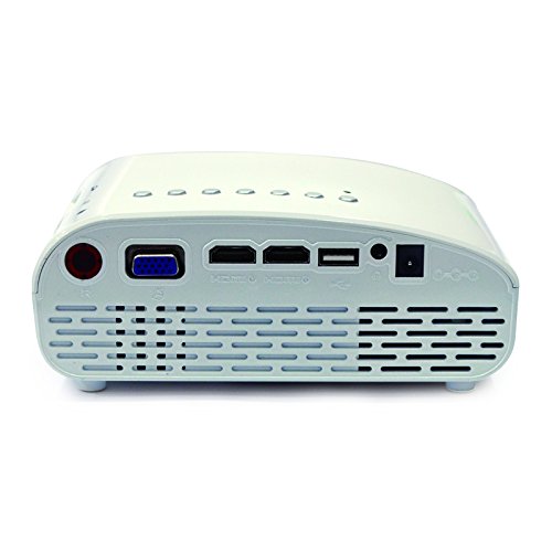 FastFox-Mini-Projector-480320-120-Lumen-Private-Cinema-support-HDMI-VGA-AV-USB-TV-port-enjoy-Video-Movie-Game-White-Color-0-2