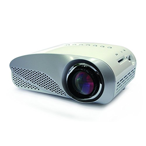 FastFox-Mini-Projector-480320-120-Lumen-Private-Cinema-support-HDMI-VGA-AV-USB-TV-port-enjoy-Video-Movie-Game-White-Color-0