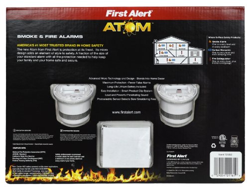First-Alert-Atom-Micro-Photoelectric-Smoke-and-Fire-Alarm-2-Pack-0-1