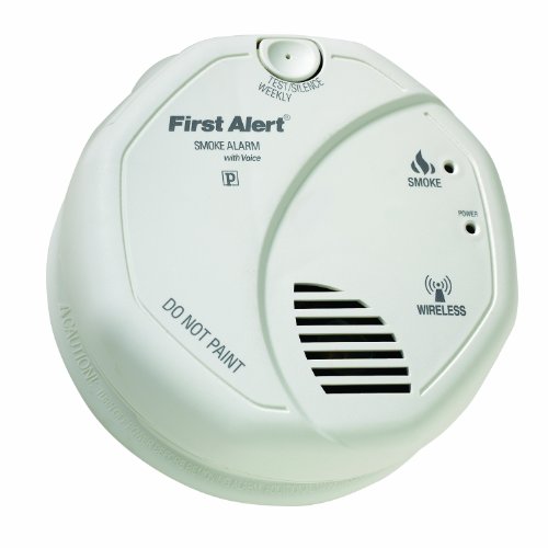 First-Alert-OLSMOKEV-SmartBridge-Wireless-Interconnected-Smoke-Alarm-with-Voice-and-Location-0