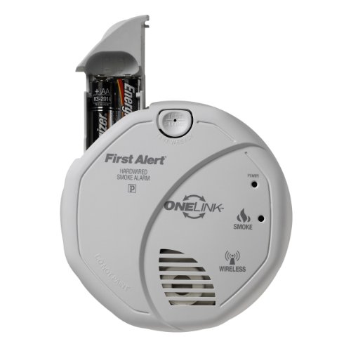 First-Alert-SA521CN-Interconnected-Hardwire-Wireless-Smoke-Alarm-with-Battery-Backup-0-1