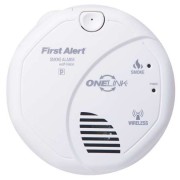 First-Alert-Smoke-Alarm-Wireless-Battery-Powered-Photoelectric-Onelink-w-Voice-Warning-0