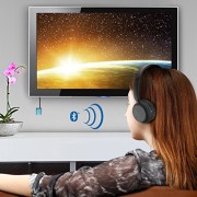 GOgroove-Bluetooth-TV-Headphones-Wireless-Connection-System-for-HD-Televisions-by-Sony-LG-Samsung-Sharp-with-Premium-Comfort-Plush-Bluetooth-Headphones-and-Bluetooth-Transmitter-0-5
