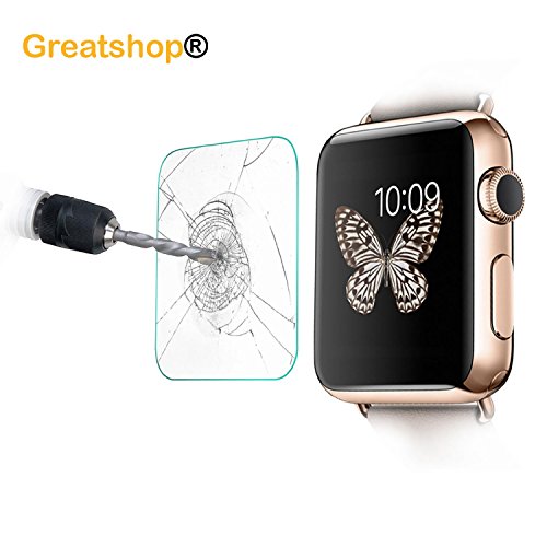 Greatshop-Packx2pcs-Tempered-Glass-Premium-9h-Real-Tempered-Glass-Screen-Protector-for-Iphone-Watch-Oly-for-Iphone-Watch-38mm-0-0