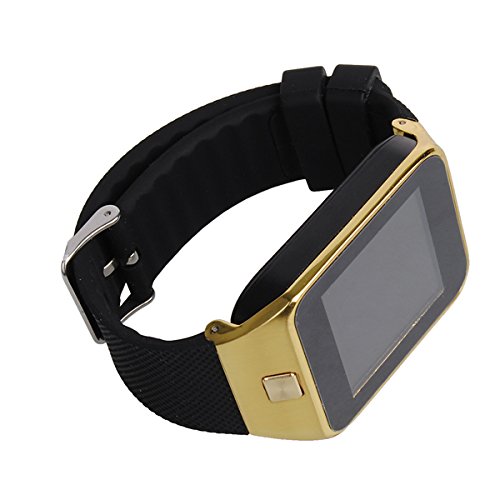 HAMSWAN-Smart-Bluetooth-Watch-154-inch-MTK6260-Sync-Anti-lost-for-iPhone-Mobile-Phone-Smartphone-Gold-0-1