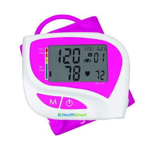 Healthsmart-04-625-001-Healthsmart-Womens-Automatic-Digital-Blood-Pressure-Monitor-Pink-0
