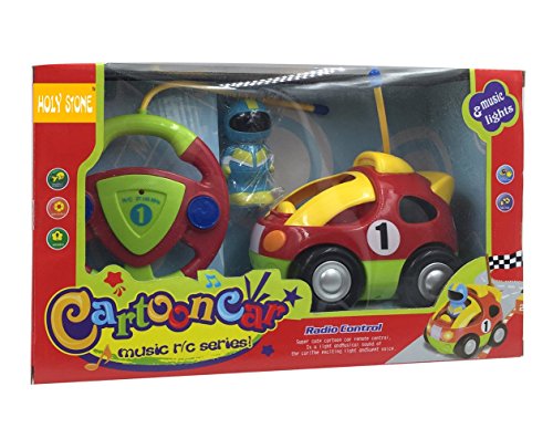 Holy-Stone-RC-Cartoon-Race-Car-with-action-figureRadio-Control-Toy-with-music-for-Toddlers-0-2