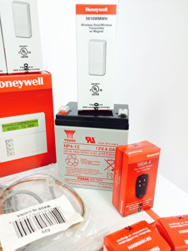 Honeywell-Vista-20P-6160RF-10-5816WMWH-2-5834-4-Battery-Siren-RJ31X-Jack-and-Cord-Kit-Package-0-1