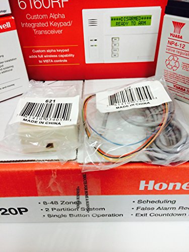Honeywell-Vista-20P-6160RF-10-5816WMWH-Battery-Siren-Jack-and-Cord-Kit-Package-0-3