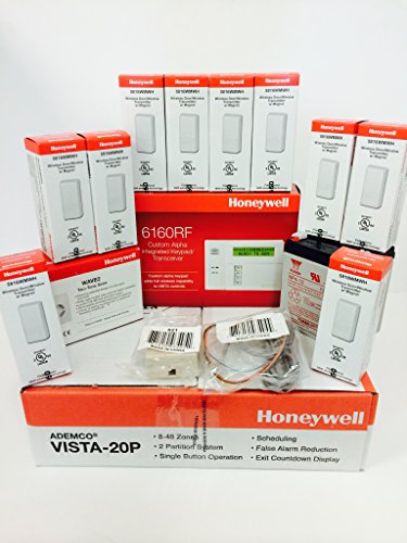 Honeywell-Vista-20P-6160RF-10-5816WMWH-Battery-Siren-Jack-and-Cord-Kit-Package-0
