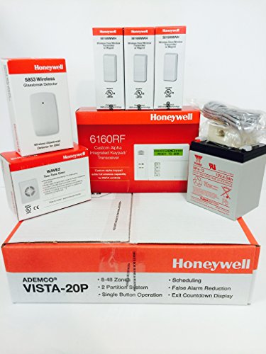 Honeywell-Vista-20P-6160RF-3-5816WMWH-5853-Battery-Siren-Jack-and-Cord-Kit-Package-0