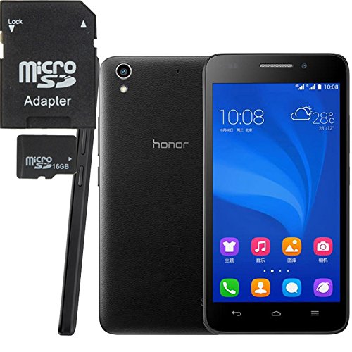 Huawei-Honor-4-Play-4G-Unlocked-Smartphone-16GB-Card-50-inch-Android-44-MSM8916-Quad-Core-12GHz-RAM-1GB-ROM-8GB-with-WiFi-Display-5MP-8MP-FDD-LTE-WCDMA-GSM-Black-16GB-TF-Card-0