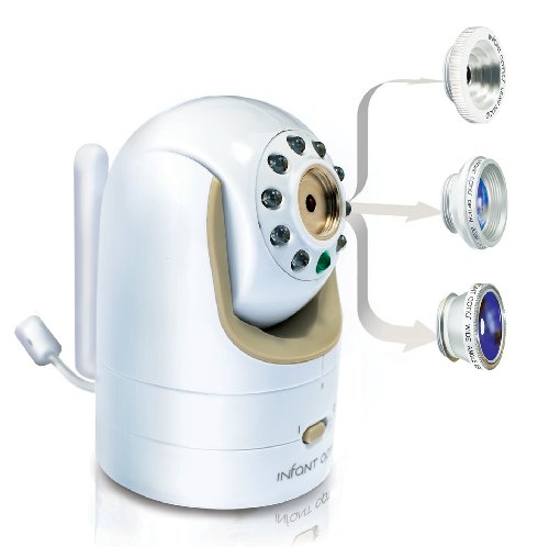 Infant-Optics-DXR-8-Video-Baby-Monitor-With-Interchangeable-Optical-Lens-WhiteBiege-0-2