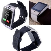 Kingear-A18-Smart-Bluetooth-30-NFC-Waterproof-Watch-Phone-Camera-Tf-Card-Wristwatch-for-IOS-Iphone-Android-Samsung-HTC-Etc-White-0-7