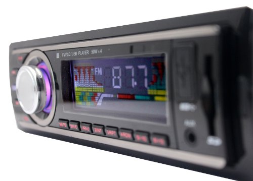 Klarheit-Car-Single-Din-In-Dash-USB-FM-Stereo-Radio-Receiver-MP3-Player-AUX-Input-0-1