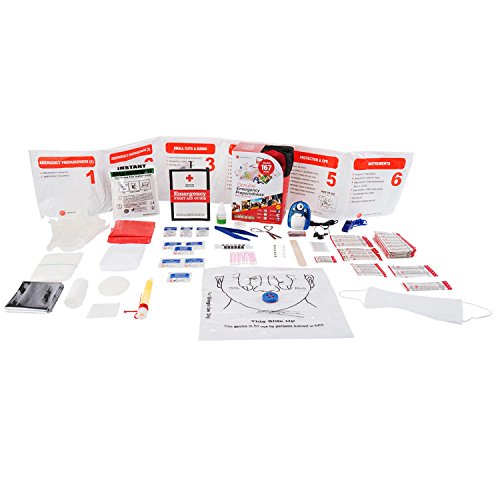 LB1-High-Performance-New-Emergency-First-Aid-Kit-for-Security-Systems-Installer-Or-Fire-Alarm-Systems-Installer-167-Pieces-Soft-Sided-Emergency-Preparation-Kit-0-1