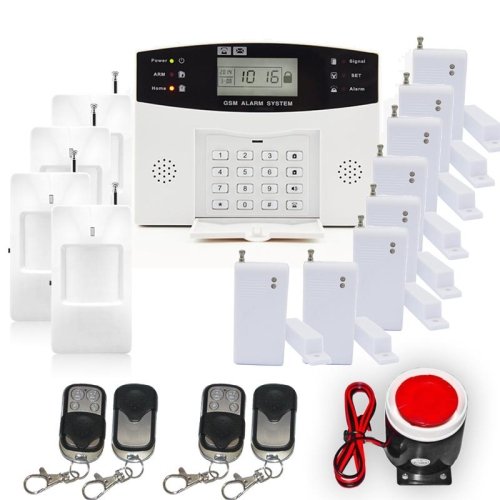 Lightinthebox-MultiFunctional-Home-Security-GSM-Alarm-System-Kit-with-Smoke-Fire-Alarm-0