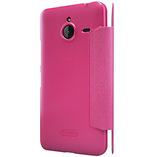 Lumia-640-Xl-Case-Demommtm-Sparkle-Ultra-Thin-Pu-Flip-Folio-Leather-Case-Slim-Cover-for-Nokia-Microsoft-Lumia-640-Xl-Smartphone-Sparkle-series-Red-0-3