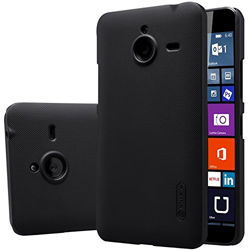 Lumia-640-Xl-Case-Demommtm-Ultra-Slim-Frosted-Hard-Case-Slim-Cover-with-Hd-Screen-Protector-for-Nokia-Microsoft-Lumia-640-Xl-Smartphone-Hard-Black-0