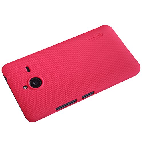 Lumia-640-Xl-Case-Demommtm-Ultra-Slim-Frosted-Hard-Case-Slim-Cover-with-Hd-Screen-Protector-for-Nokia-Microsoft-Lumia-640-Xl-Smartphone-Hard-Red-0-1