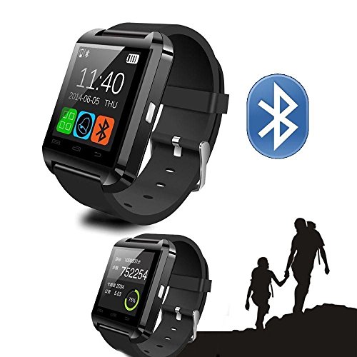 LuxsureBluetooth-Smart-Watch-WristWatch-U8-UWatch-Fit-for-Smartphones-IOS-Android-Apple-iphone-44S55C5S-Android-Samsung-S2S3S4Note-2Note-3-HTC-Sony-BlackberryBlack-0-2