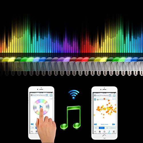 MagicLight-Bluetooth-Smart-LED-Light-Bulb-Dimmable-Multicolored-Color-Changing-Smart-LED-Lights-Smartphone-Controlled-Works-with-Apple-Watch-iPhone-iPad-Android-Phone-and-Tablet-0-3