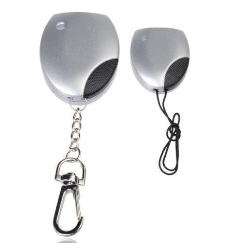 Mengshen-Wireless-Electronic-Anti-Lost-Stolen-Reminder-Locator-Finder-Personal-Guard-Child-Kids-Pets-Luggage-Theft-Safety-Security-Alarm-System-Keychain-Set-MS-FD07Silver-0