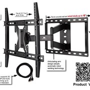Mounting-Dream-MD2295-TV-Wall-Mount-Bracket-with-Full-Motion-Articulating-Arm-for-most-of-42-70-Inches-LED-LCD-and-Plasma-TVs-up-to-VESA-600x400mm-and-78lbs-with-Tilt-Swivel-and-Rotation-Adjustment-In-0-0