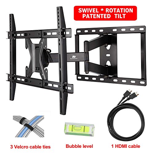 Mounting-Dream-MD2295-TV-Wall-Mount-Bracket-with-Full-Motion-Articulating-Arm-for-most-of-42-70-Inches-LED-LCD-and-Plasma-TVs-up-to-VESA-600x400mm-and-78lbs-with-Tilt-Swivel-and-Rotation-Adjustment-In-0