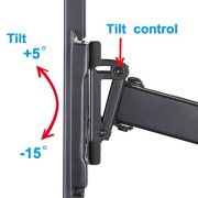 Mounting-Dream-MD2379-TV-Wall-Mount-Bracket-with-Full-Motion-Articulating-Arm-15-Extension-for-most-of-26-55-Inches-LED-LCD-and-Plasma-TVs-up-to-VESA-400x400mm-and-99-lbs-with-Tilt-Swivel-and-Rotation-0-2