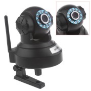 Neewer-Black-P2P-Plug-Play-Wireless-Pan-Tilt-IPNetwork-Internet-Camera-Surveillance-Camera-System-Baby-Monitor-Pets-Monitor-Home-Security-Two-Way-Audio-Night-Vision-Built-in-Microphone-With-Cell-Phone-0-2