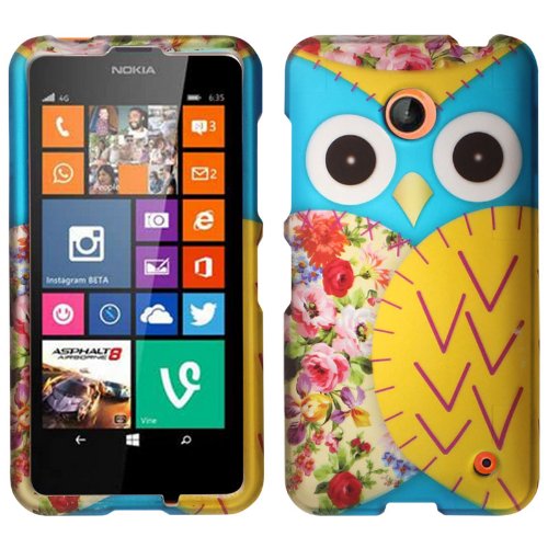 Nokia-Lumia-635-Premium-Pretty-Design-Protector-Hard-Cover-Case-US-Carrier-T-Mobile-MetroPCS-and-ATT-Screen-Protector-Film-Car-Charger-1-of-New-Assorted-Color-Metal-Stylus-Touch-Screen-Pen-Blue-Floral-0-0