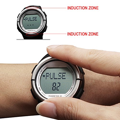 Oittm-Sport-Watch-with-Heart-Rate-Monitor-Fitness-Activity-Tracker-Running-Exercise-Timers-Calorie-Counter-Pedometer-Countdown-Stopwatch-Dual-Alarm-and-El-Backlight-with-Rubber-Gel-Strap-Digital-Runni-0-1
