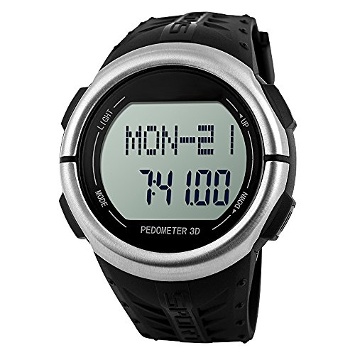 Oittm-Sport-Watch-with-Heart-Rate-Monitor-Fitness-Activity-Tracker-Running-Exercise-Timers-Calorie-Counter-Pedometer-Countdown-Stopwatch-Dual-Alarm-and-El-Backlight-with-Rubber-Gel-Strap-Digital-Runni-0
