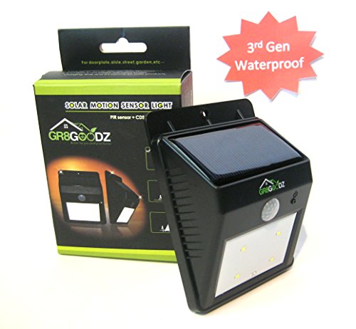 Outdoor-Security-LED-Motion-Sensor-Light-Solar-Bright-Automatic-Waterproof-No-Tools-or-Battery-Required-0