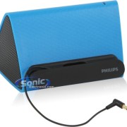 Philips-SBA1710-Prism-Portable-Smartphone-Speaker-Cradle-with-35mm-Auxiliary-Cable-Blue-SBA1710BLU-0-0