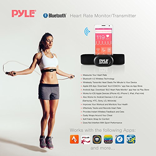 Pyle-Bluetooth-Smart-Heart-Rate-Sensor-for-iPhone-and-Android-Phones-Works-With-Polar-ALA-Coach-MotiFit-Strava-Apps-Bluetooth-LE-Sensor-0-0