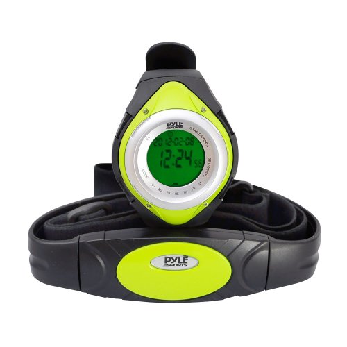 Pyle-Sports-PHRM38GR-Heart-Rate-Monitor-Watch-with-Minimum-Average-Heart-Rate-Calories-Target-Zones-Green-0