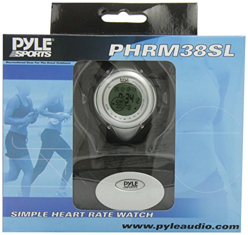 Pyle-Sports-PHRM38SL-Heart-Rate-Monitor-Watch-with-Minimum-Average-Heart-Rate-Calories-Target-Zones-Silver-0-3