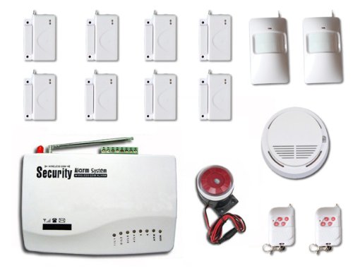 Rextin-New-Wireless-GSM-Home-Security-Burglar-SIM-Card-Alarm-System-Kit-Auto-Dialing-Dialer-Call-SF28-0