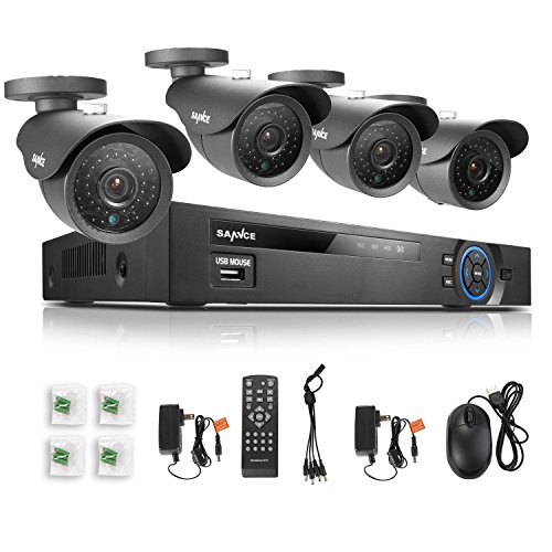 SANNCE-8CH-960H-DVR-4-900TVL-110FT-Superior-Night-Vision-42PCS-IR-Cut-Leds-Outdoor-Video-Surveillance-CCTV-Camera-System-960HD1-HDMIVGABNC-Output-VandalproofWeatherproof-Metal-Housing-P2P-TechnologyE–0-0