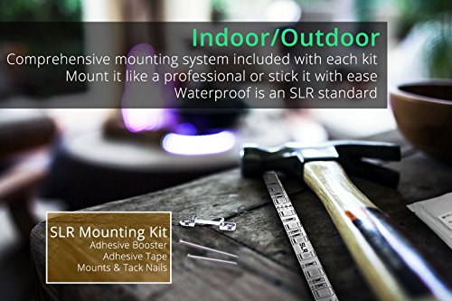 SLR-ColorBloom-LED-Strip-Kit-PRO-Kit-w-Remote-Complete-Plug-Play-Multi-Color-Waterproof-164ft-w-Mikro-SMD-Technology-Lighting-Complete-Kit-164-ft-STARTER-Kit-Plug-Play-0-6