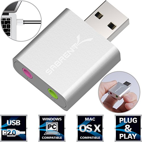 Sabrent-Aluminum-USB-External-Stereo-Sound-Adapter-for-Windows-and-Mac-Plug-and-play-No-drivers-NeededC-Media-CM108-Chipset-Silver-AU-EMAC-0