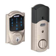 Schlage-Connect-Camelot-Touchscreen-Deadbolt-with-Built-In-Alarm-Satin-Nickel-BE469NXCAM619-0